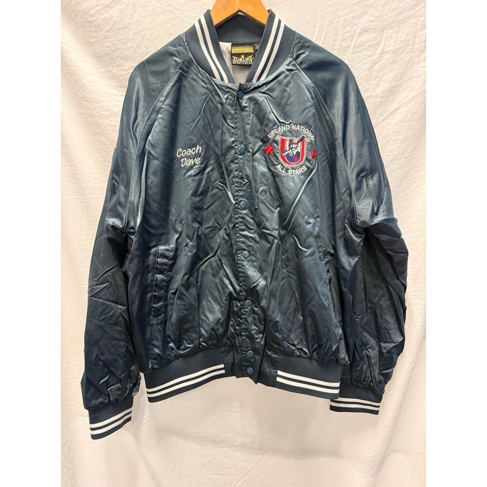 Vintage 2005‎ Auburn Upland National All Stars Satin Jacket XL